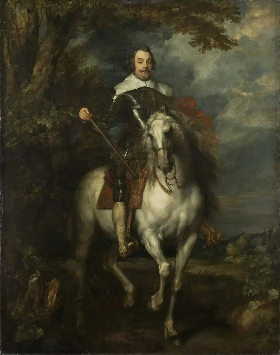 Equestrian Portrait of Francisco de Moncada - Antoine van Dyck