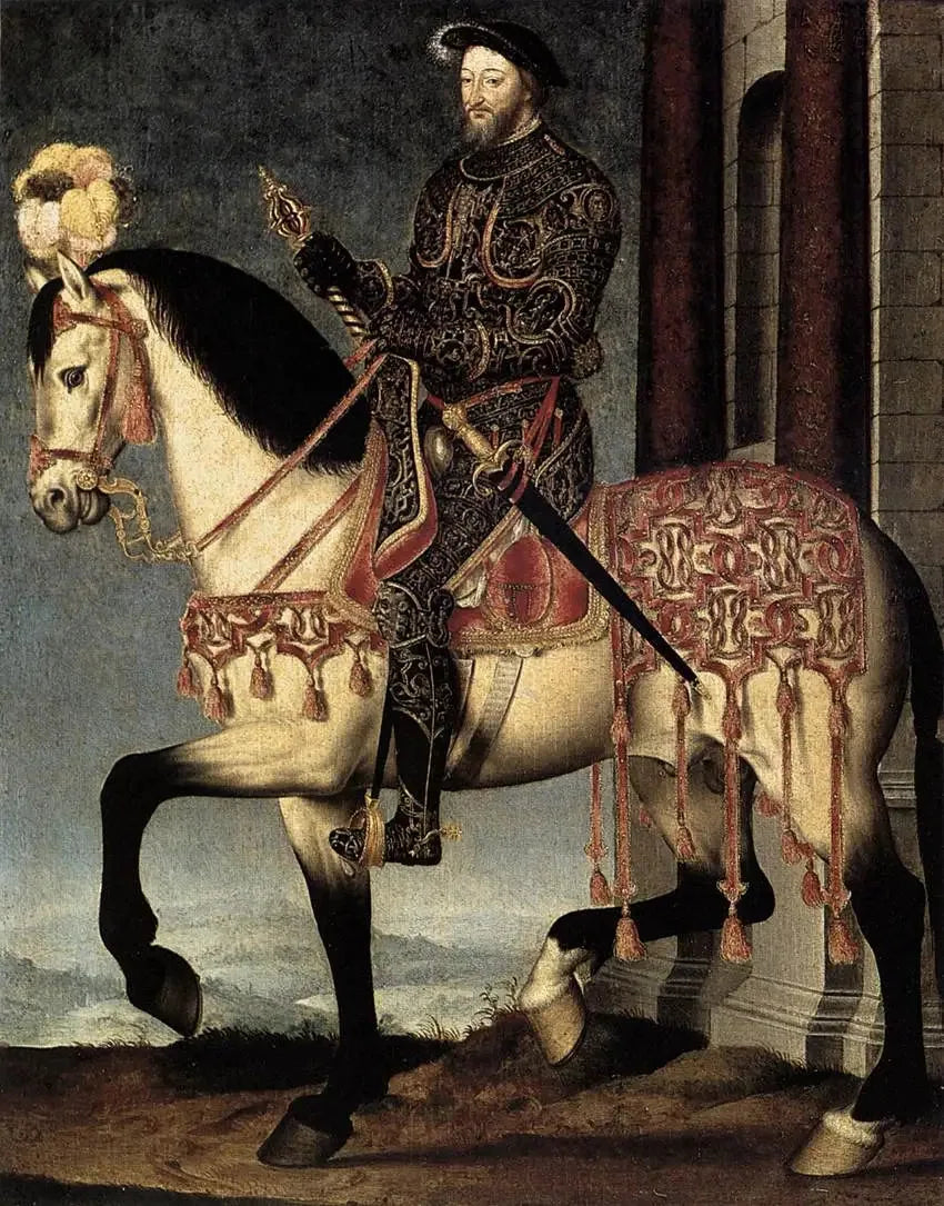 Portrait équestre de François Ier - François Clouet