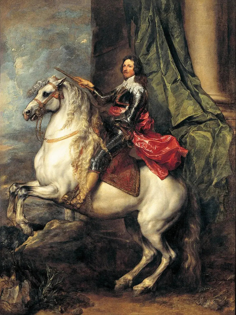 Equestrian Portrait of Thomas de Savoie-Carignan - Antoine van Dyck