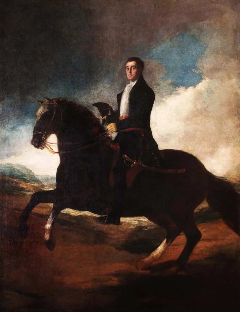 Equestrian Portrait of the 1st Duke of Wellington - Francisco de Goya