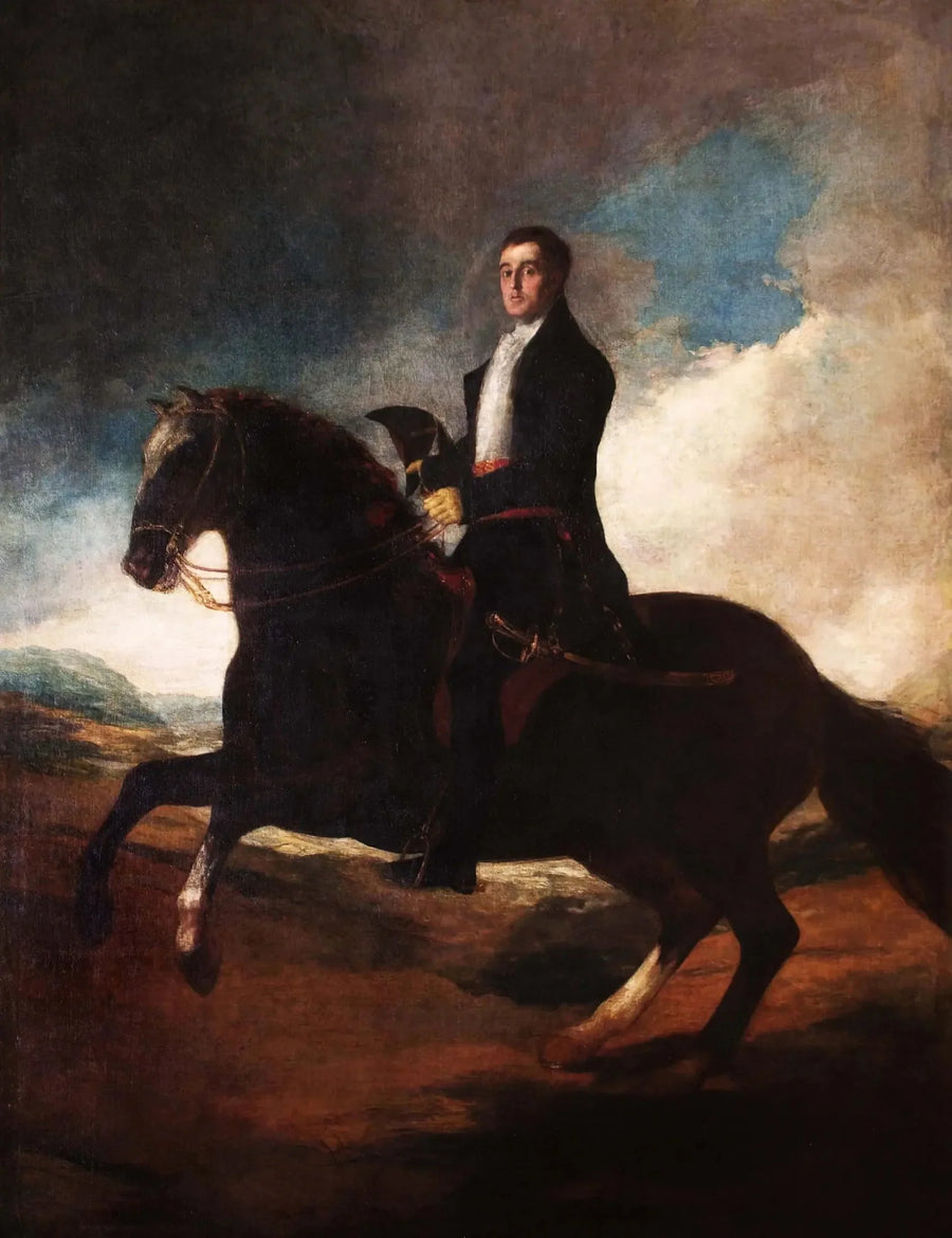 Equestrian Portrait of the 1st Duke of Wellington - Francisco de Goya