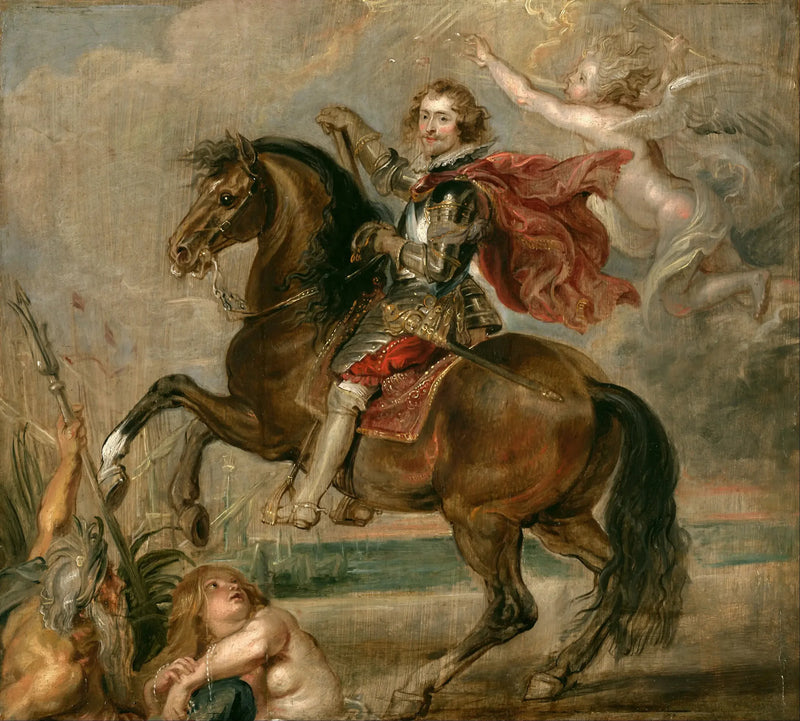 Equestrian Portrait of the Duke of Buckingham - Peter Paul Rubens