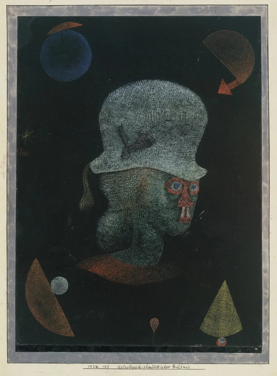 Fantastic Astrological Portrait - Paul Klee