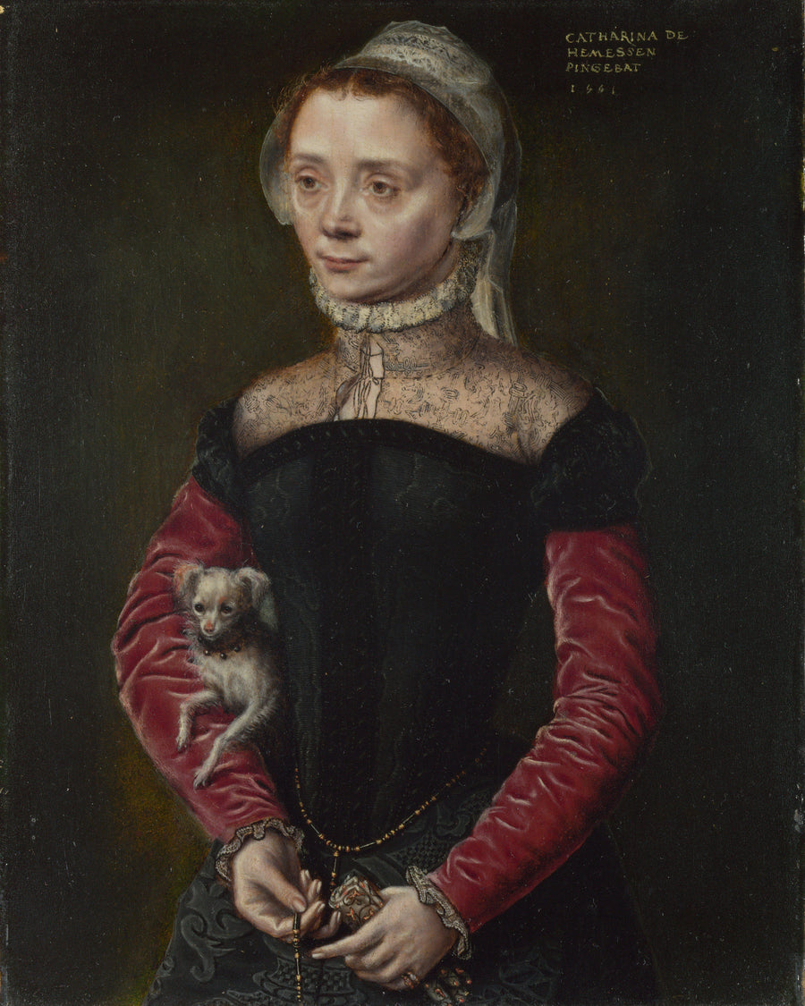 Portrait d'une femme - Catharina van Hemessen