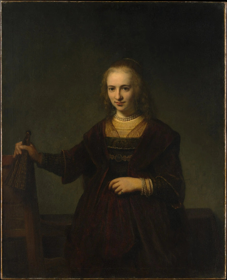 Woman's Portrait - Rembrandt