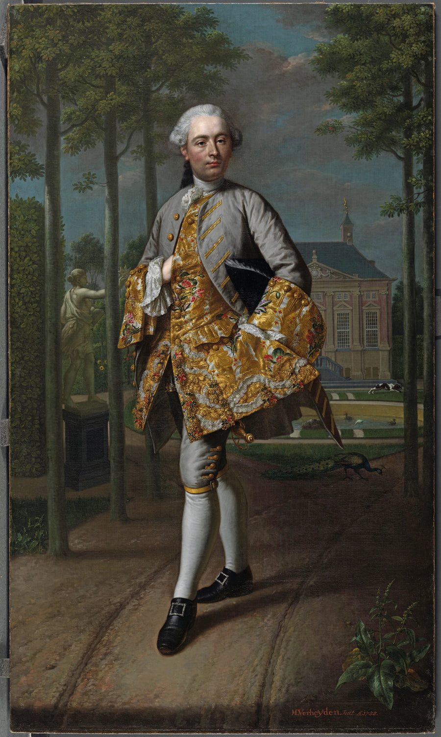 Portrait de Gérard Cornelis van Riebeeck - Mattheus Verheyden