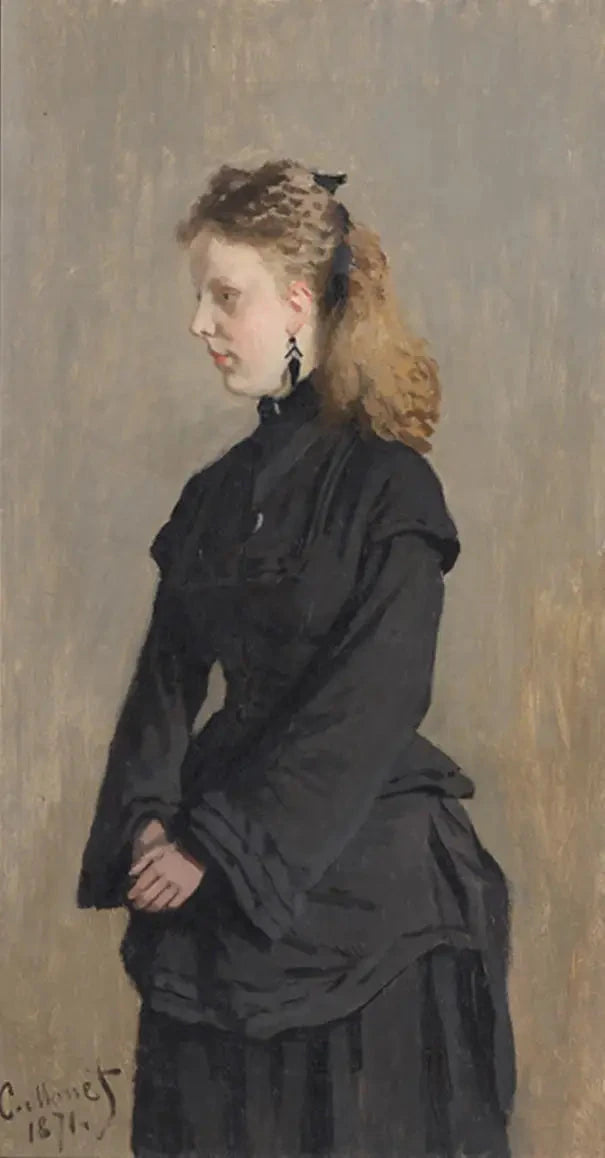 Portrait of Guurtje van de Stadt W192 - Claude Monet