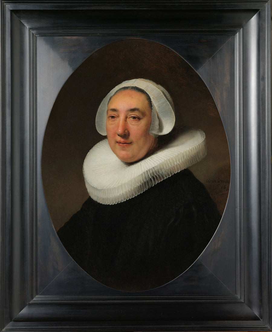 Portrait of Haesje Jacobsdr van Cleyburg - Rembrandt