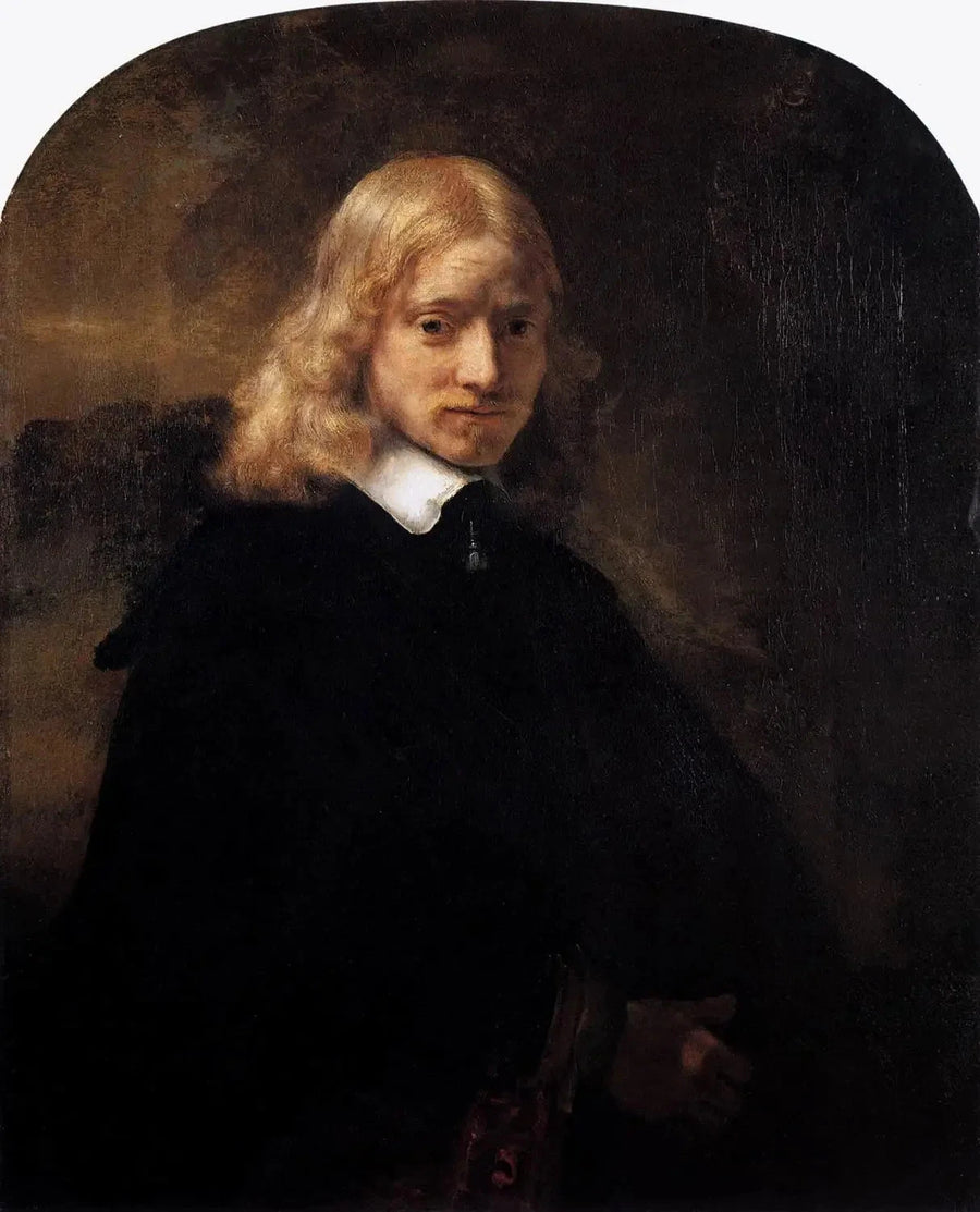 Portrait of a man, perhaps Pieter Six - Rembrandt