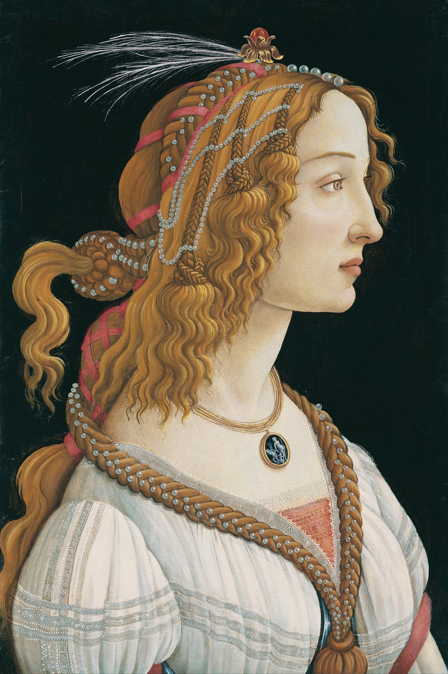 Portrait of Simonetta Vespucci - Sandro Botticelli
