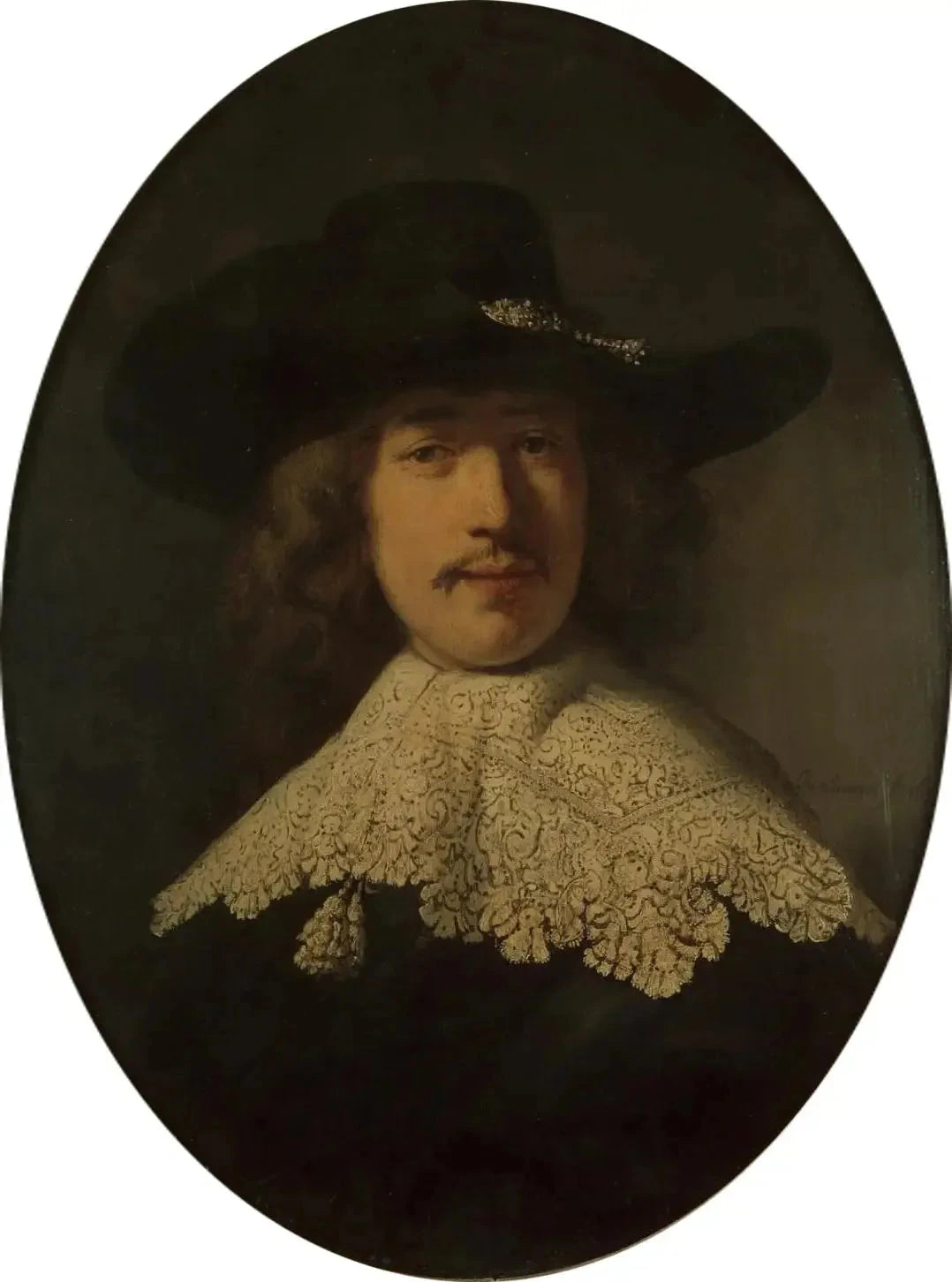 Portrait d’un jeune célibataire — Rembrandt, 1634, musée de l’Ermitage