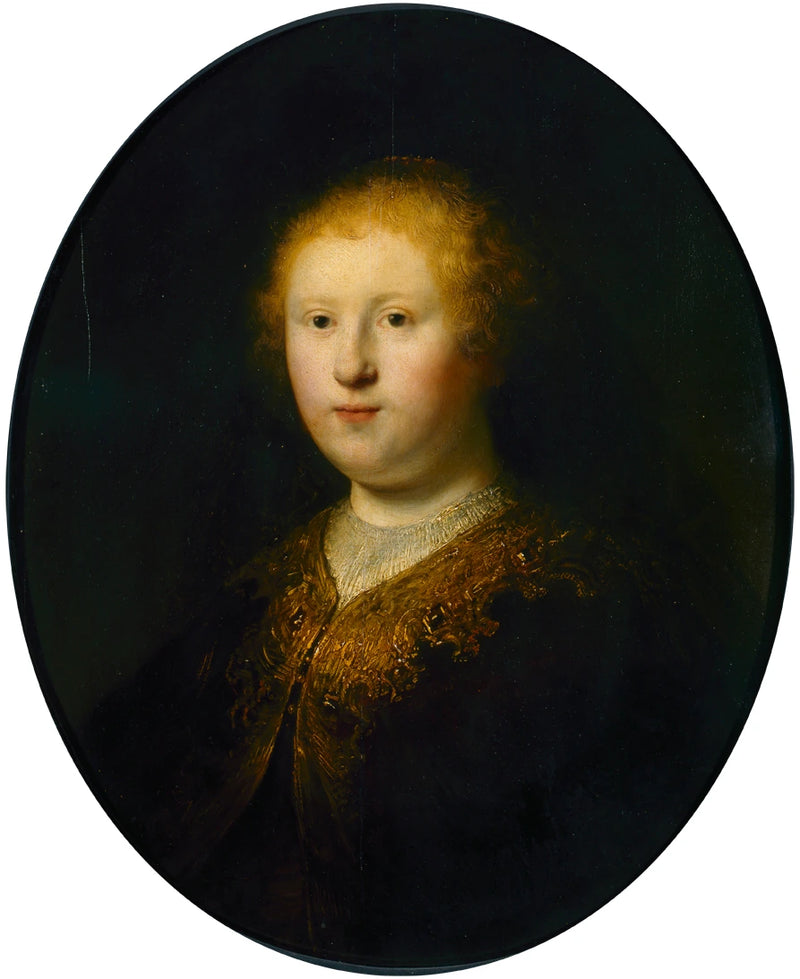 Portrait of a Young Woman - Rembrandt