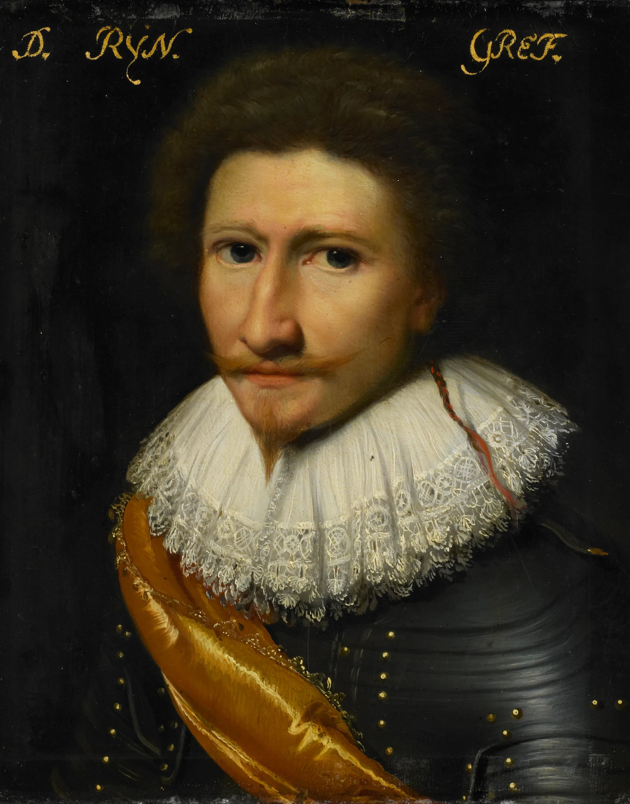 Portrait de Johann Conrad von Salm, comte sauvage et rhénan de Dhaun - Jan van Ravesteyn