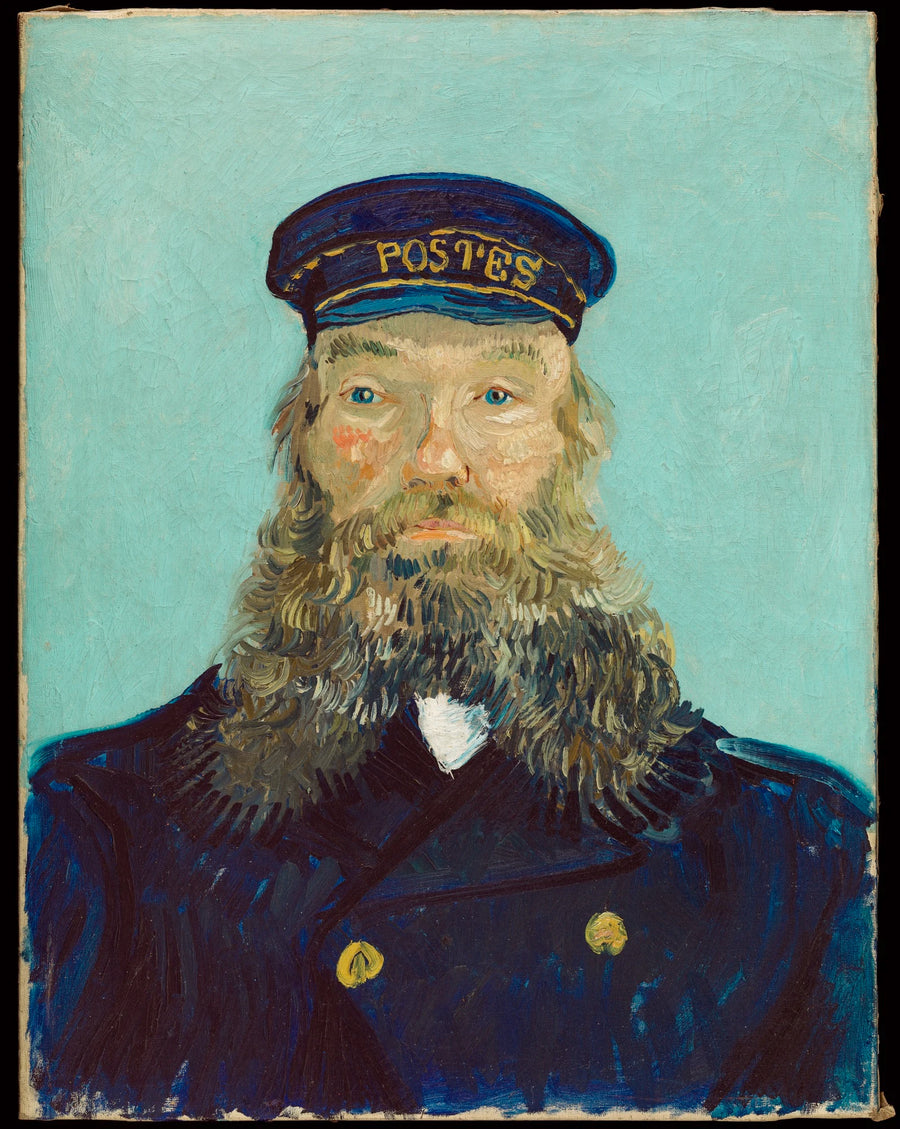 Portrait of the Postman Joseph Roulin - Vincent van Gogh