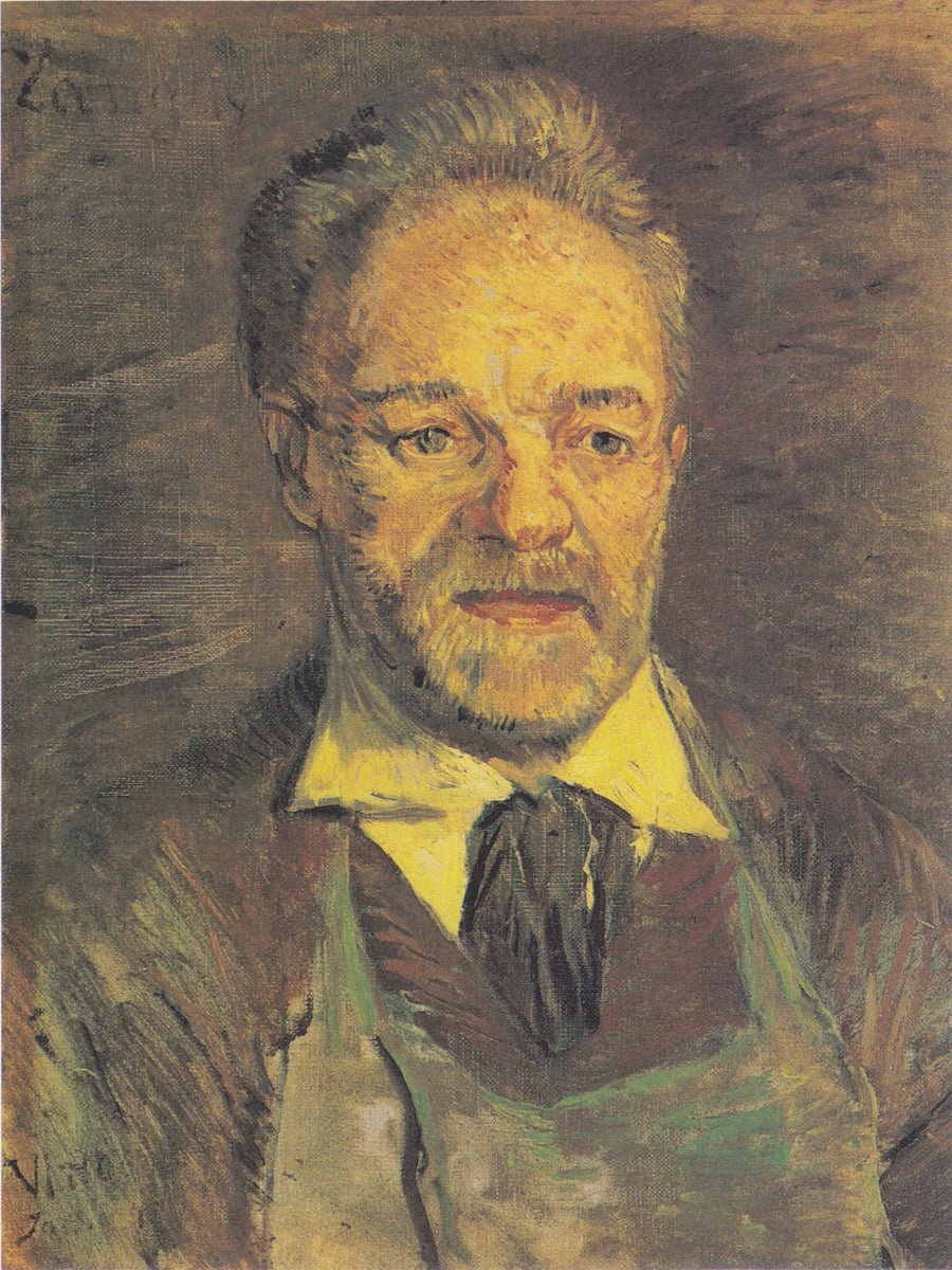 Portrait of Julien Tanguy - Vincent van Gogh