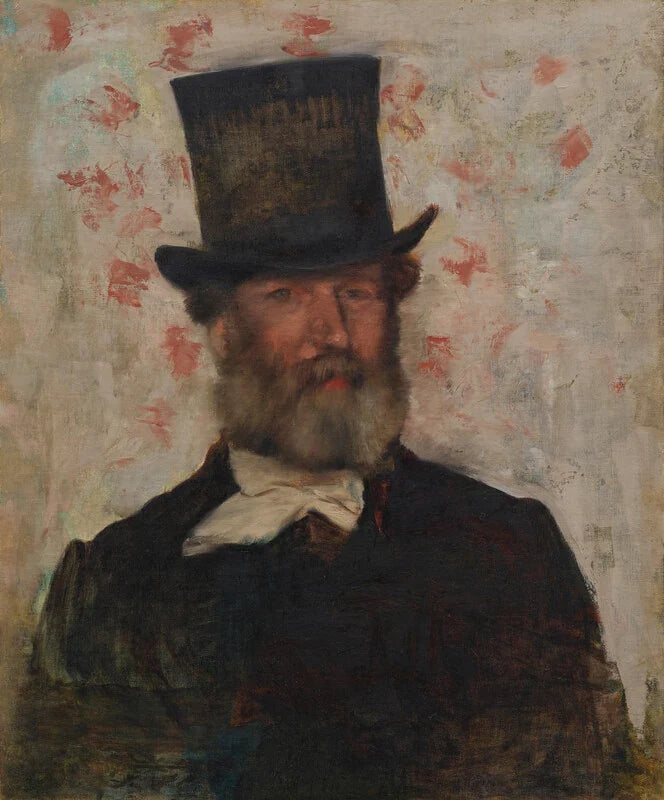Portrait of Léopold Levert - Edgar Degas