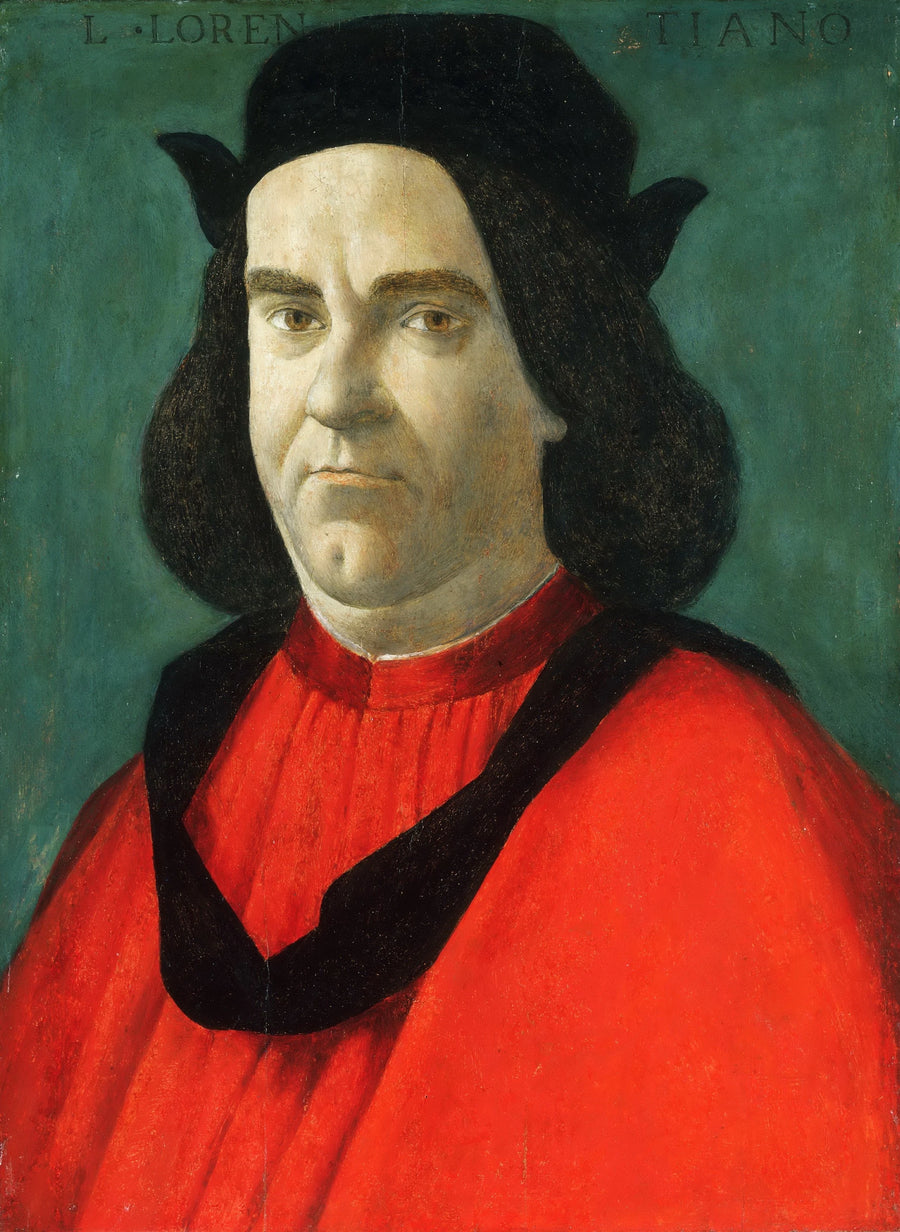 Portrait of Lorenzo di Ser Piero Lorenzi - Sandro Botticelli