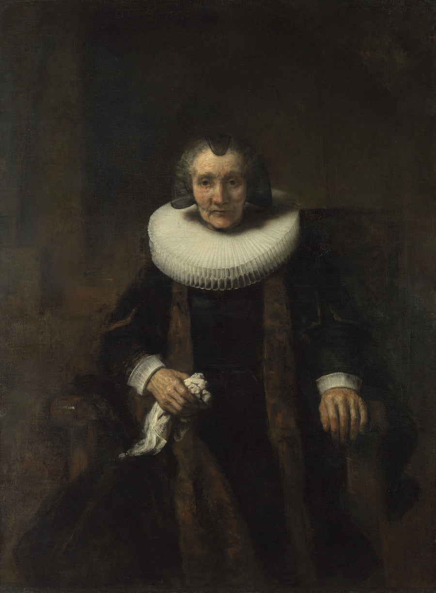 Portrait of Margaretha de Geer - Rembrandt
