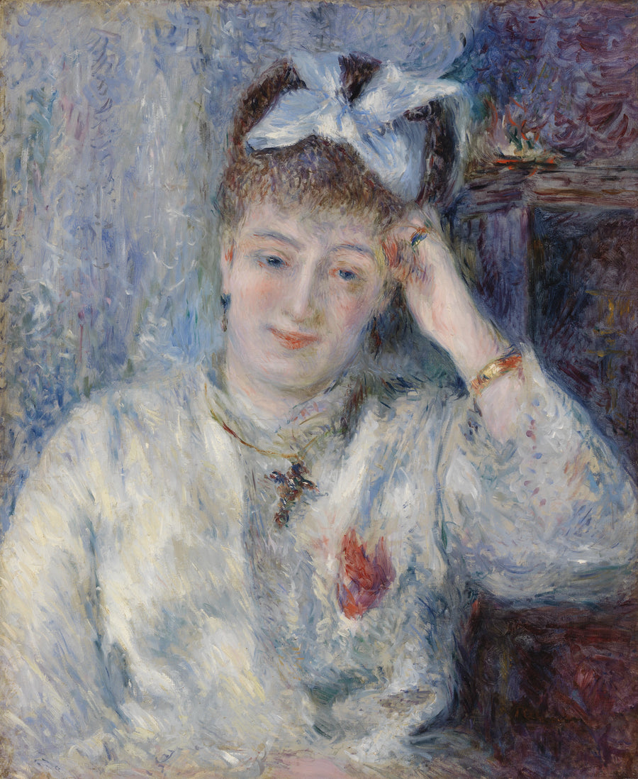 Portrait of Mademoiselle Marie Murer (Portrait of Mademoiselle Marie Murer) - Pierre-Auguste Renoir