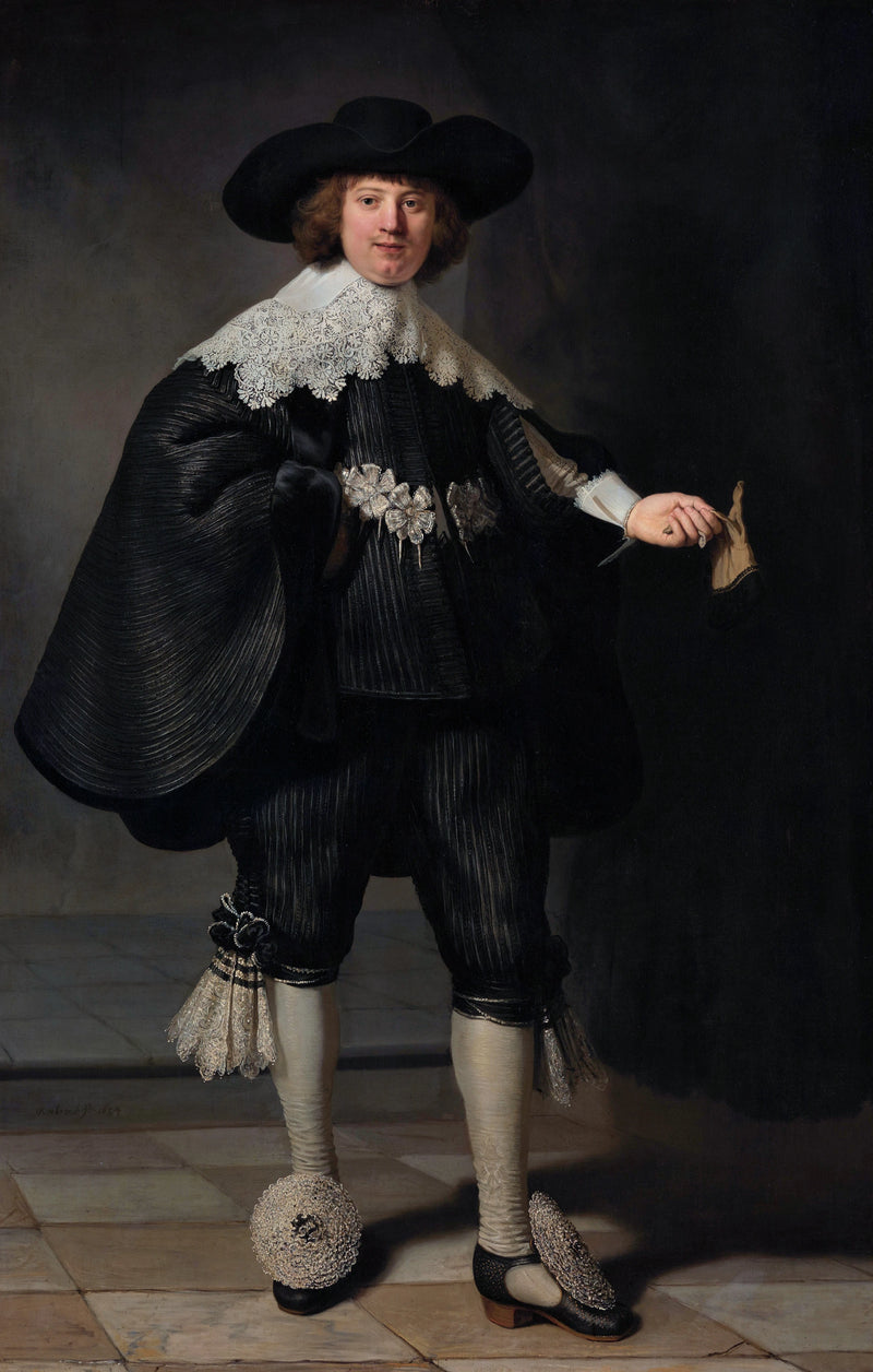 Portrait of Marten Soolmans - Rembrandt