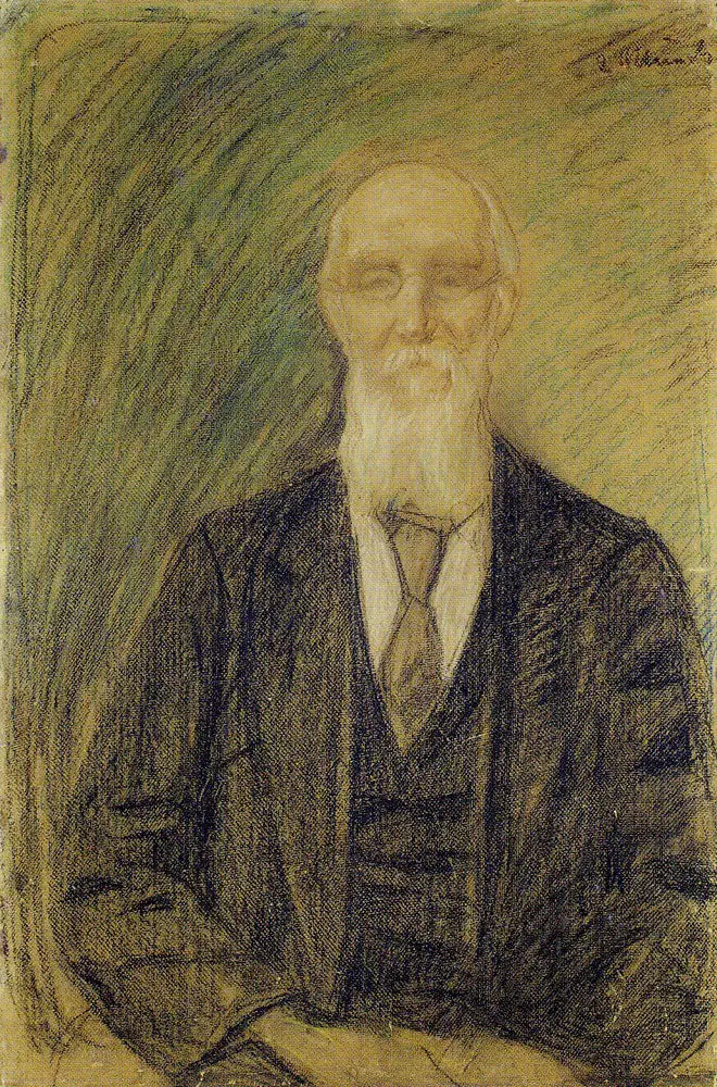 Male Portrait. Mr. von R. - Edvard Munch