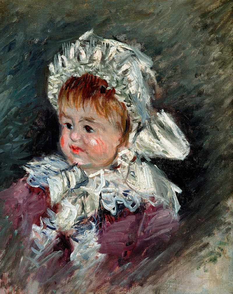 Portrait of Michel Monet baby W504 - Claude Monet