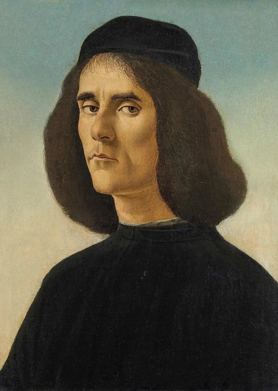 Portrait of Michel Marulle - Sandro Botticelli
