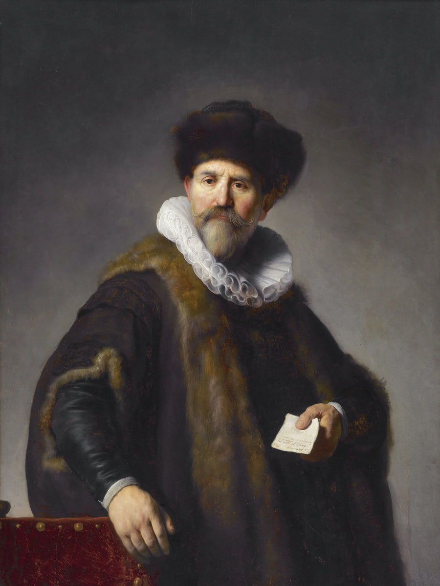 Portrait of Nicolaes Ruts - Rembrandt