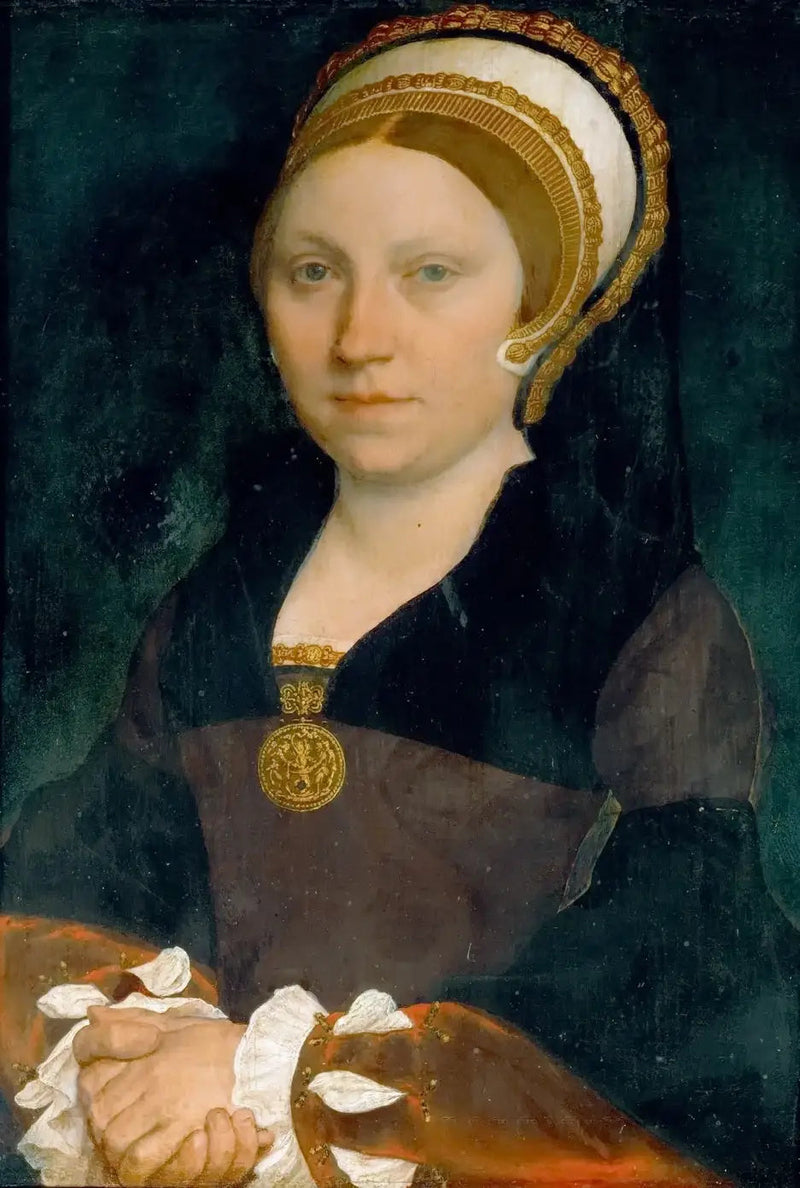 Portrait of an English lady - Hans Holbein the Younger