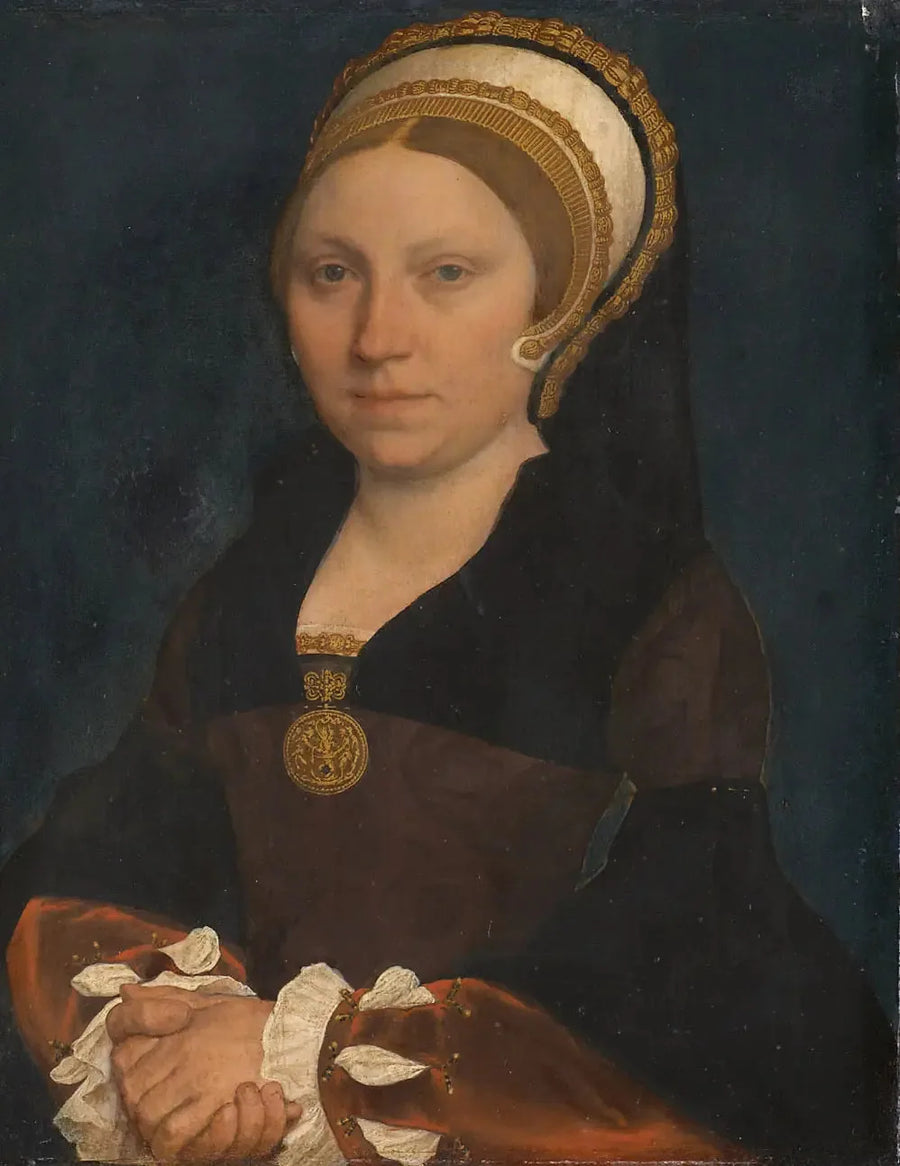 Portrait of an English lady - Hans Holbein the Younger