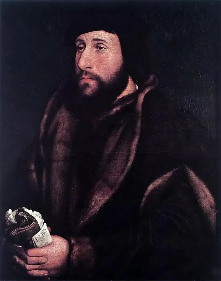 Portrait of an Englishman - Hans Holbein the Younger