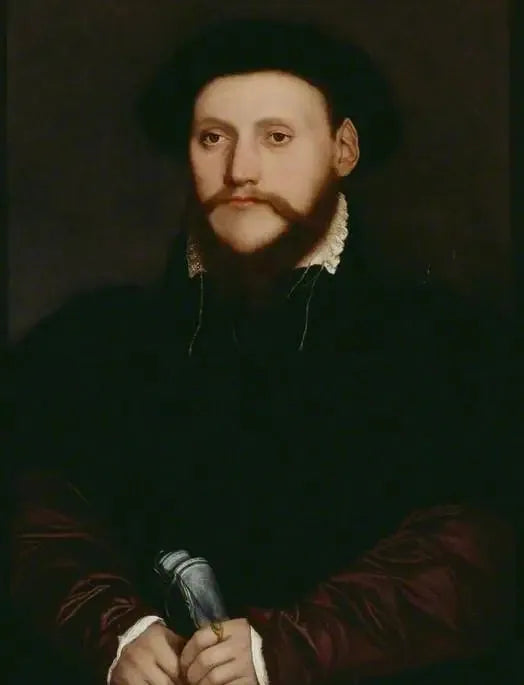 Portrait of an Unknown Gentleman - Hans Holbein the Younger