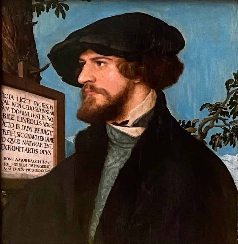Portrait of Bonifacius Amerbach - Hans Holbein the Younger