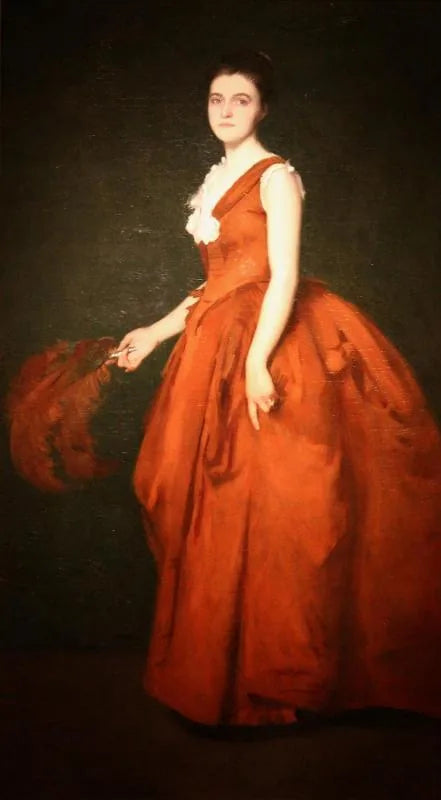 Portrait of Madame T - Edmund Charles Tarbell