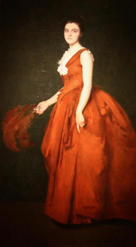 Portrait of Madame T - Edmund Charles Tarbell - Alpha Reproduction