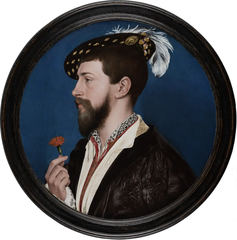 Portrait of Simon George of Cornwall - Hans Holbein the Younger