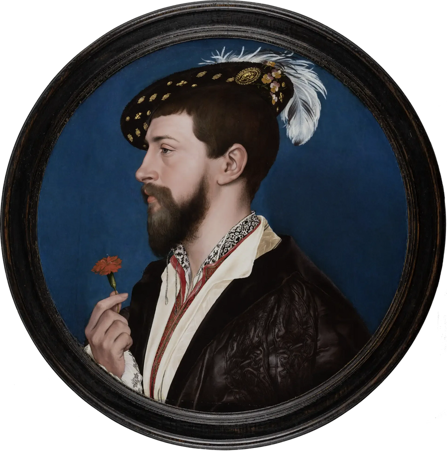 Portrait of Simon George of Cornwall - Hans Holbein the Younger