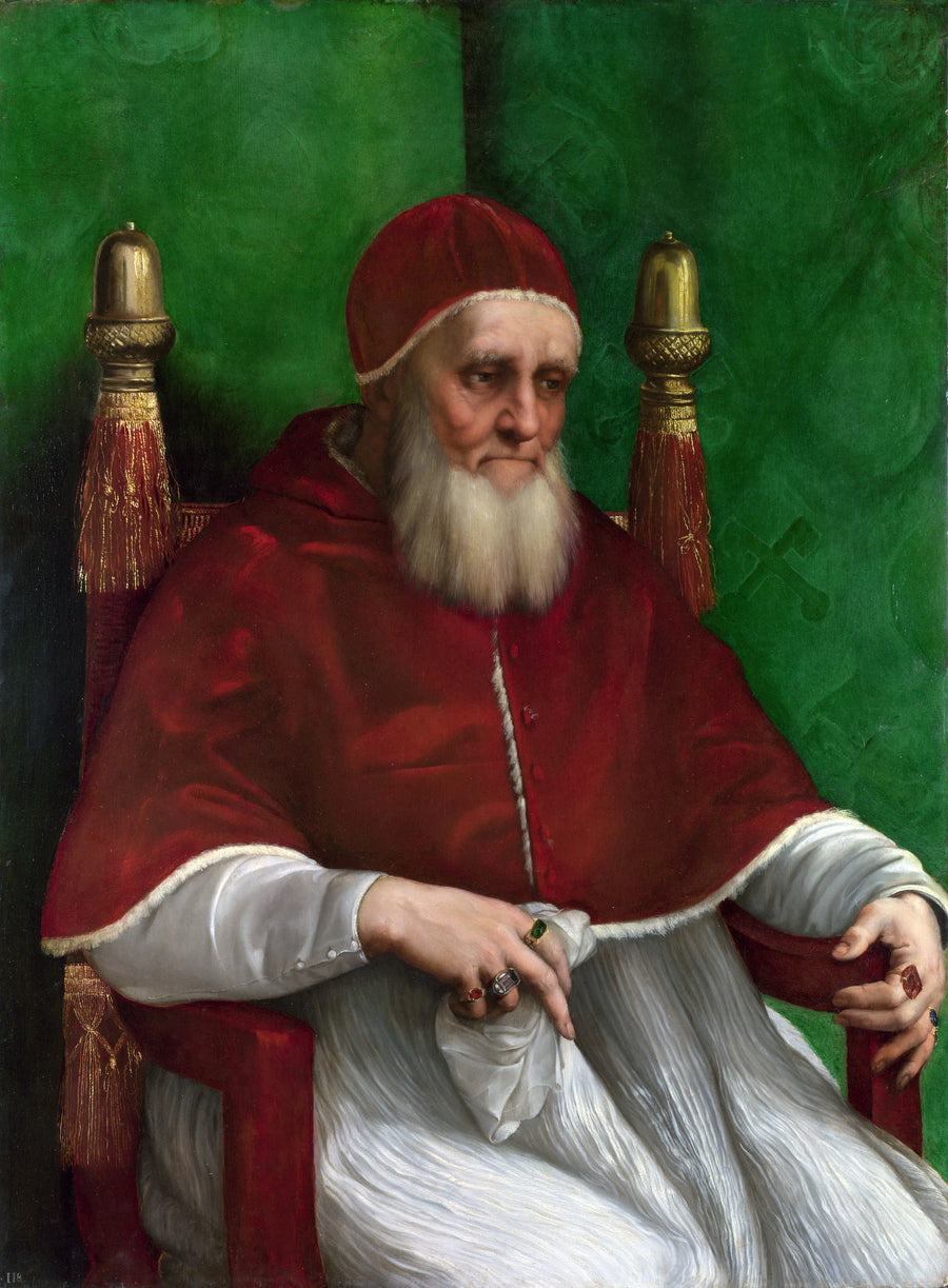 Portrait du pape Jules II - Raphaël Sanzio