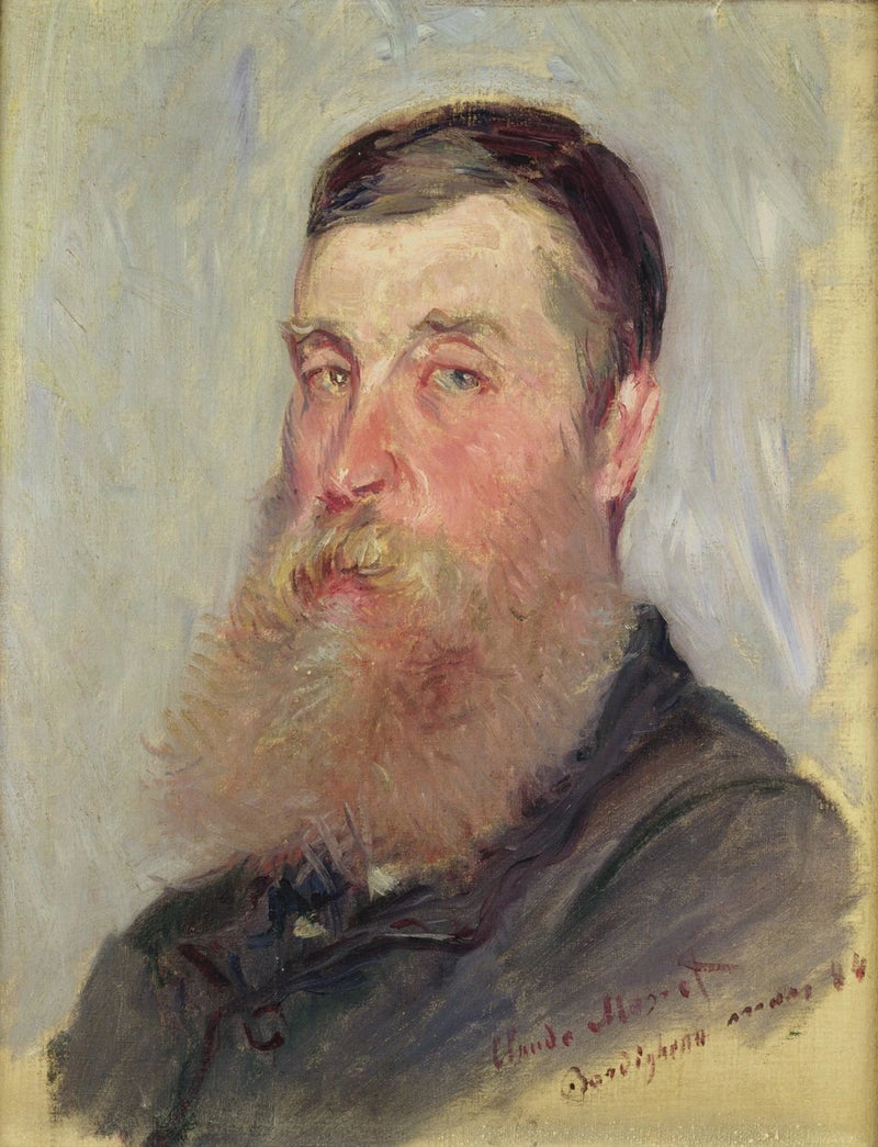 Portrait of an English painter, Bordighera W886 - Claude Monet