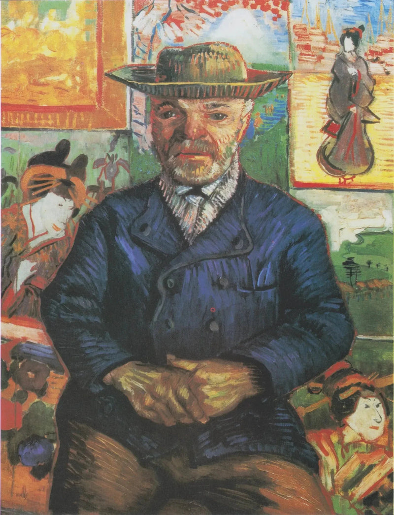 Portrait of Father Tanguy - Vincent van Gogh