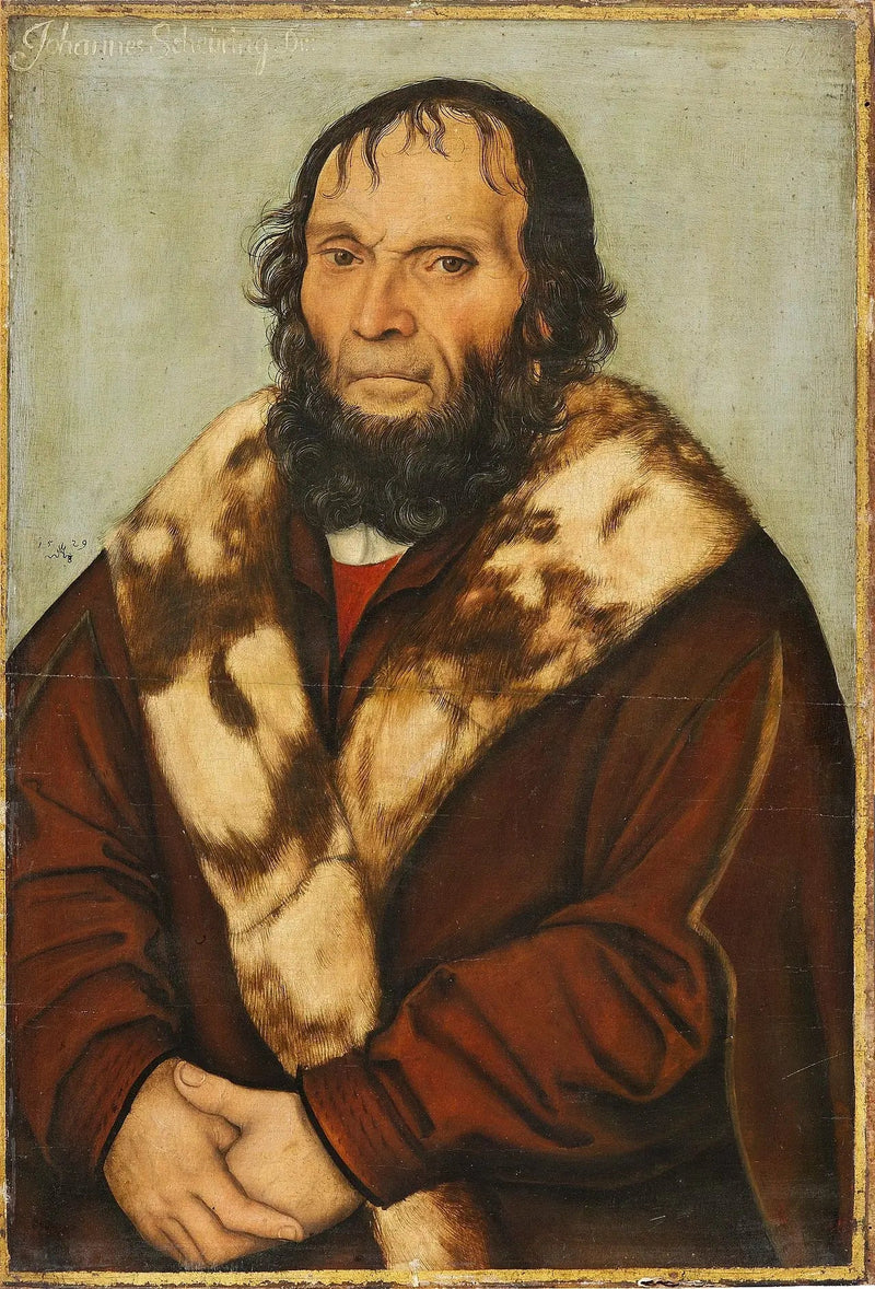 Posthumous Portrait of Dr. J. Scheyring - Lucas Cranach the Elder