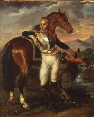 Posthumous Portrait of Lieutenant Legrand - Théodore Géricault