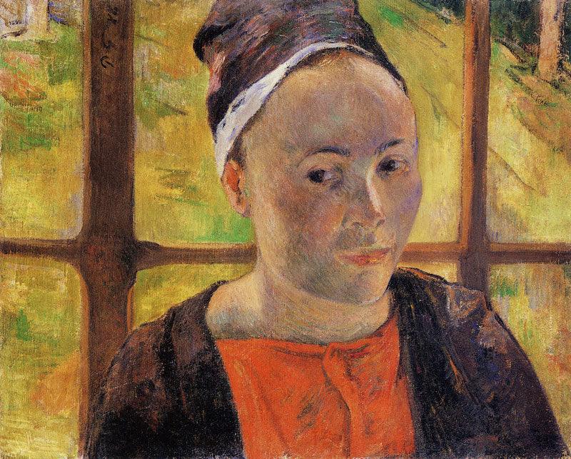 Presumptive Portrait of Marie Lagadu - Paul Gauguin