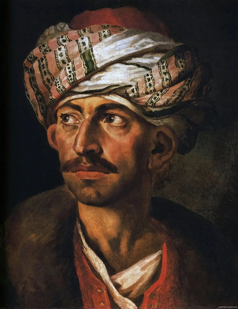 Presumptive Portrait of Mustapha - Théodore Géricault