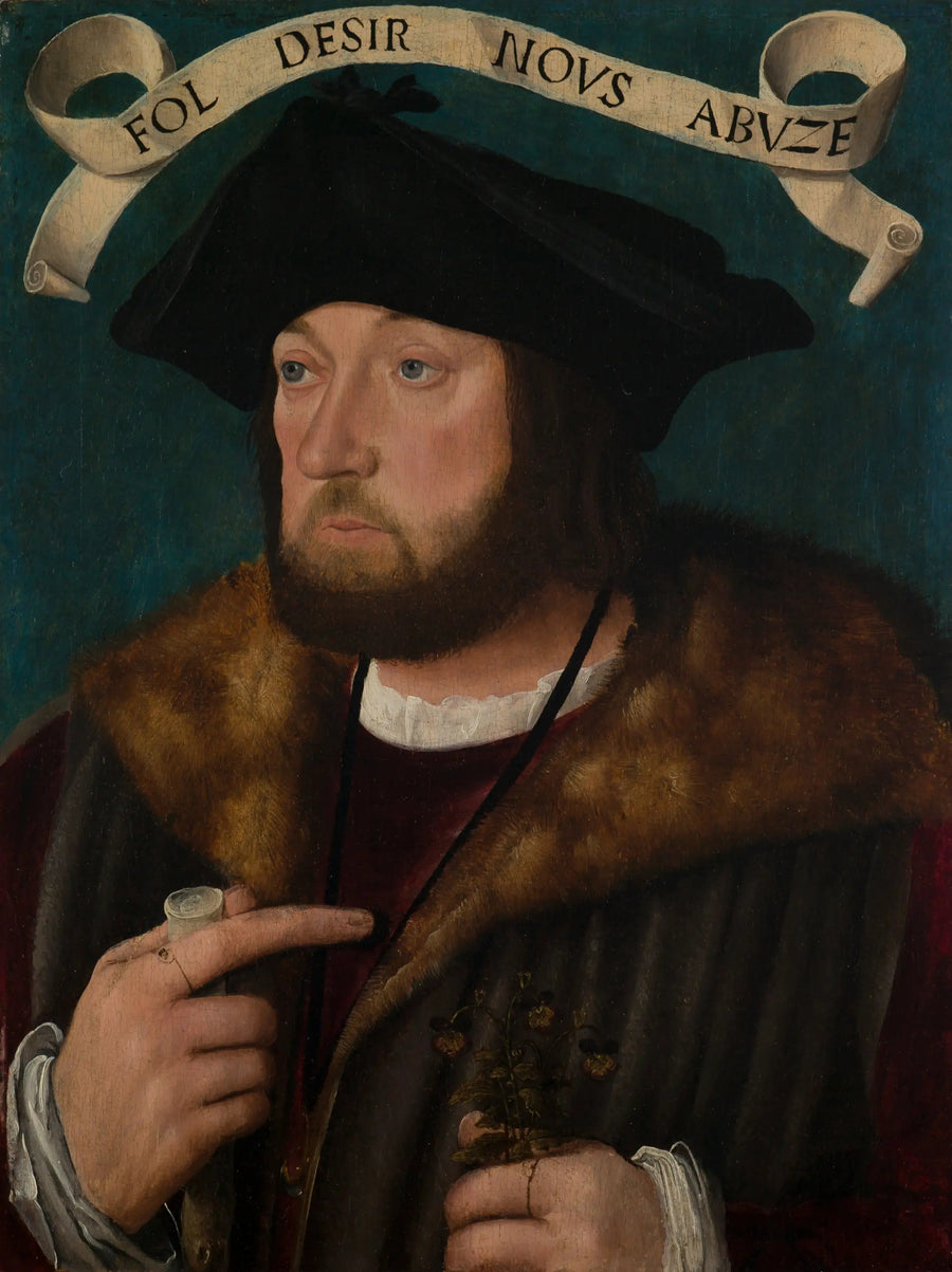 Presumed Portrait of Guillaume Gouffier - Jean Clouet