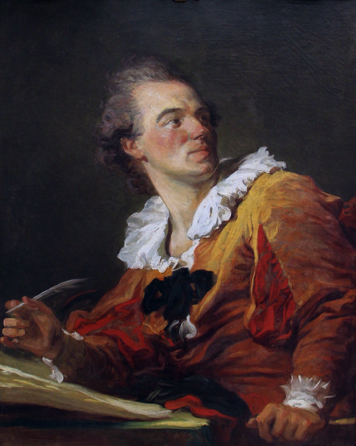 Presumed Portrait of Louis-François Prault, formerly known as: The Inspiration - Jean-Honoré Fragonard