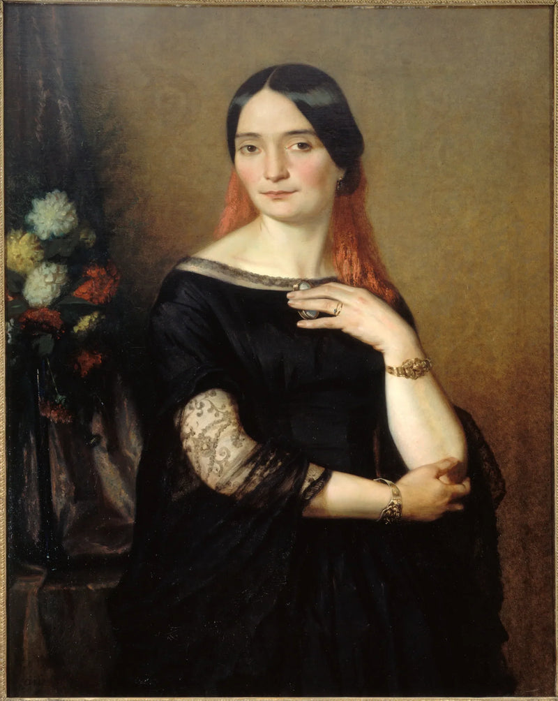 Presumed Portrait of Mademoiselle Mars - Ary Scheffer