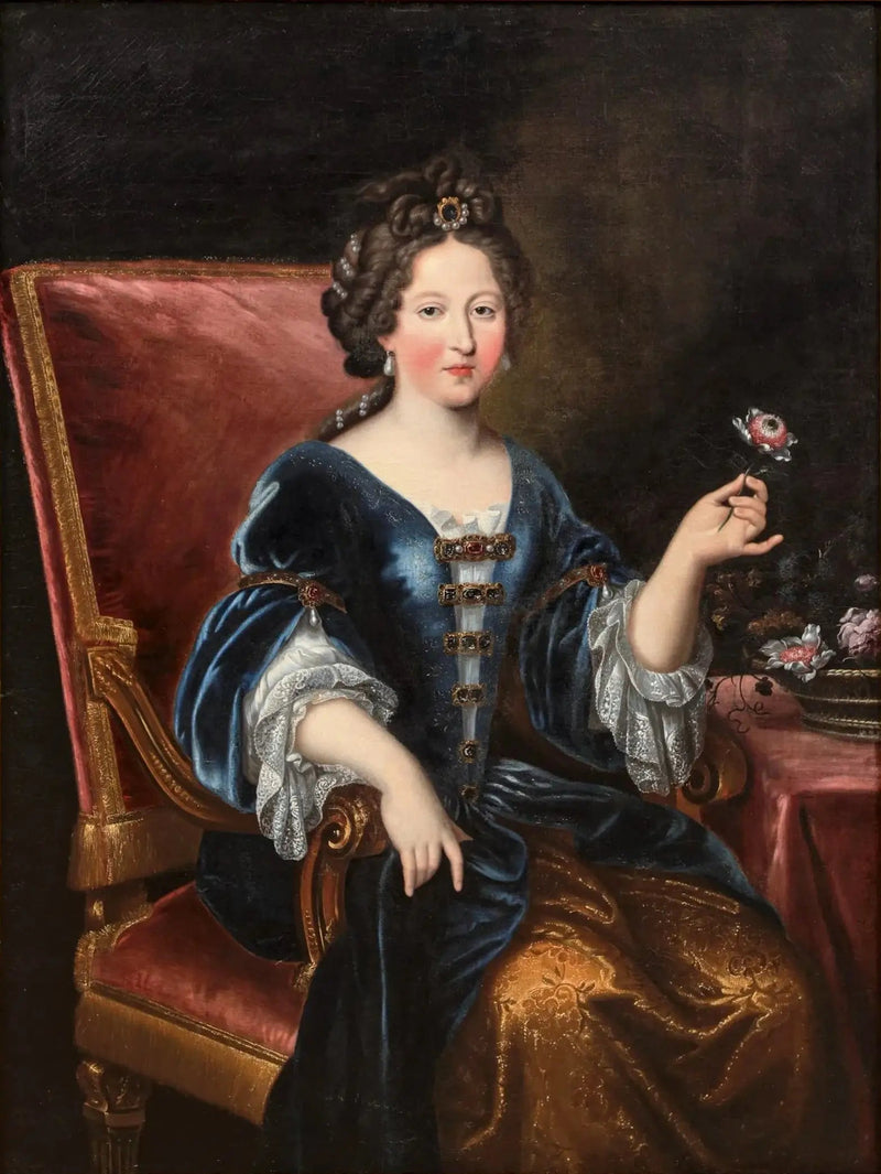Presumed Portrait of Marie-Louise d'Orléans - Pierre Mignard