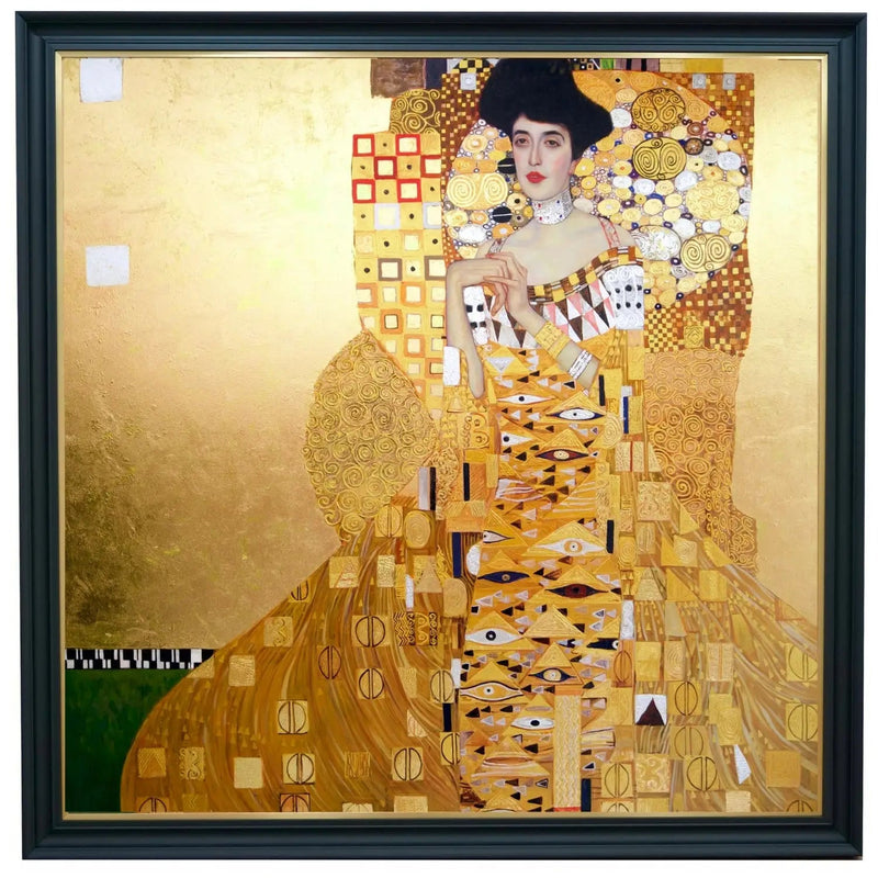 Reimagined Portrait of Adele Bloch-Bauer by Master Apollon | 200x200cm 
