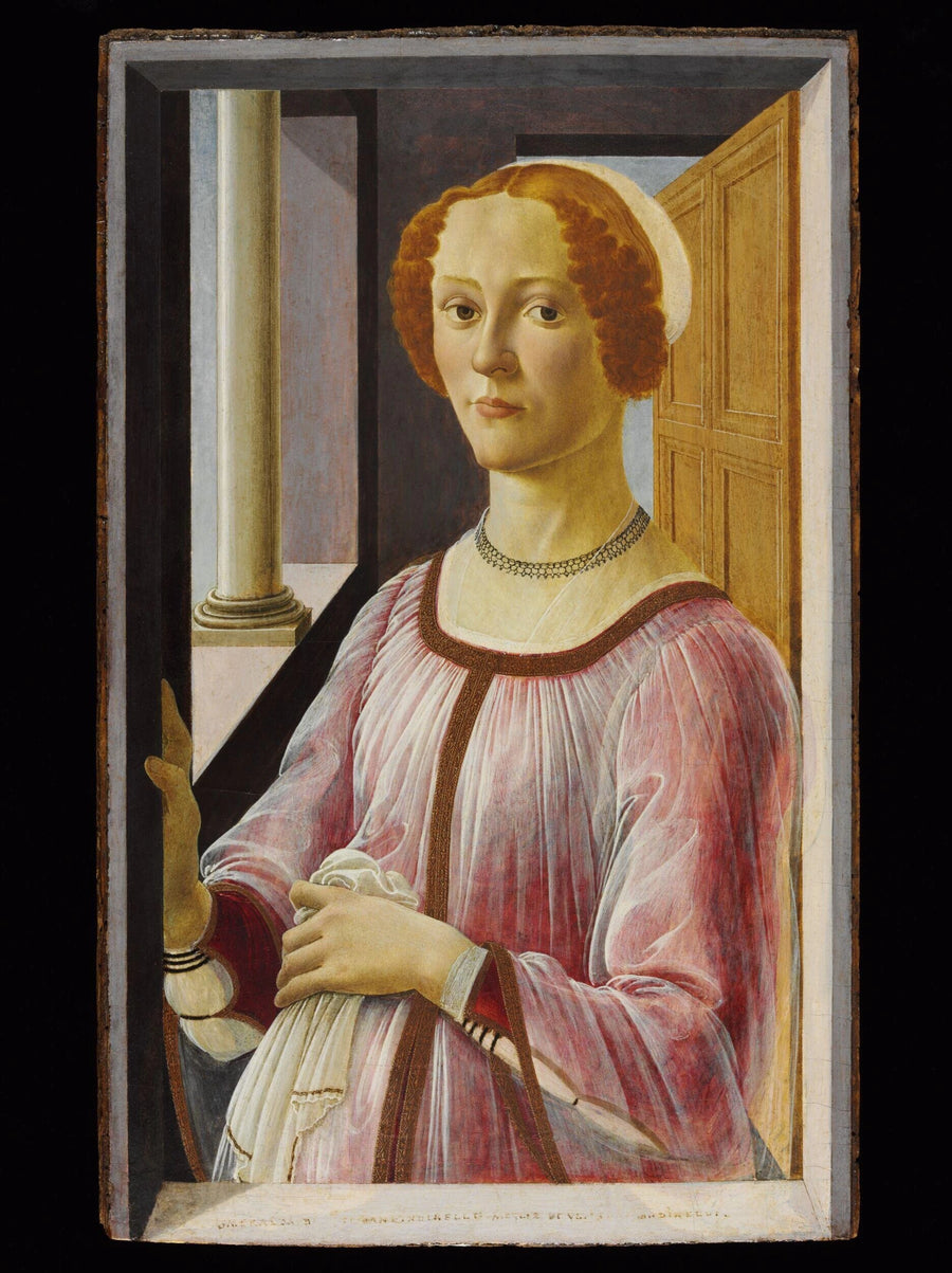 Portrait of Esmeralda Brandini - Sandro Botticelli